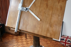 Vintage-Wood-Drafting-Table