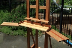 Tray-and-two-palette-holders